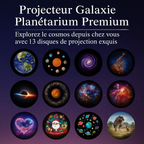 Projecteur Galaxie 4K – Planétarium avec effet météores