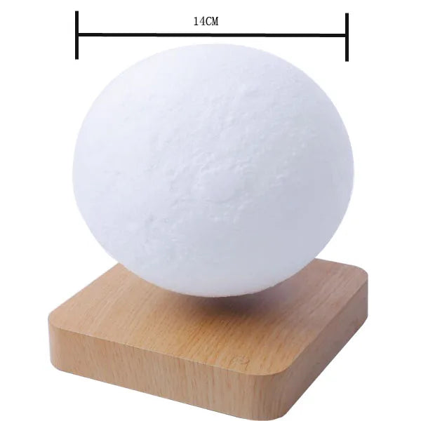 Lampe Lune 3D Lévitation Magnétique – LED flottante