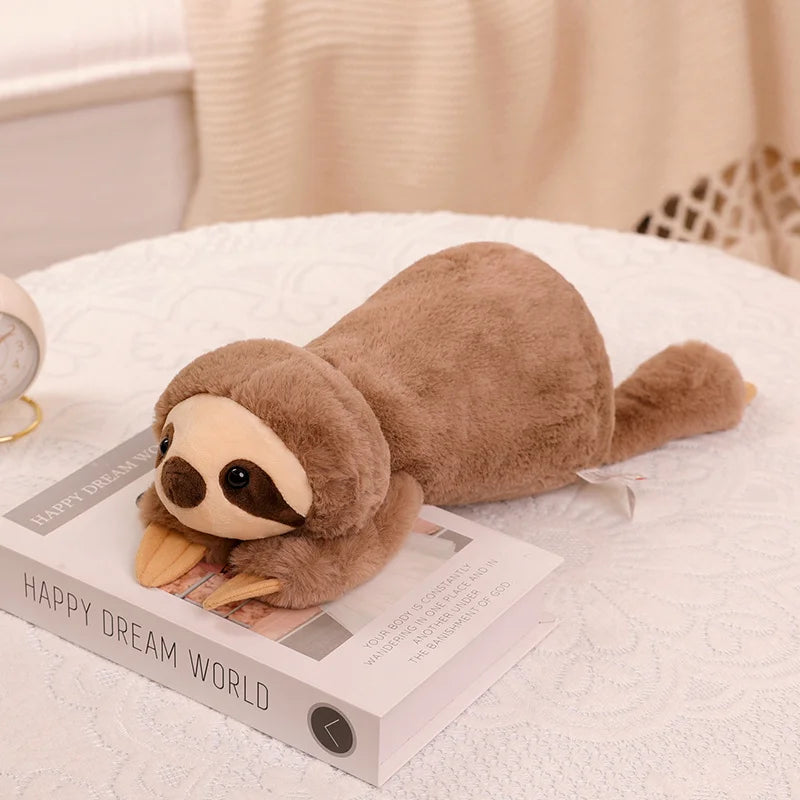 Peluche XXL – Renard / Raton / Paresseux / Crocodile