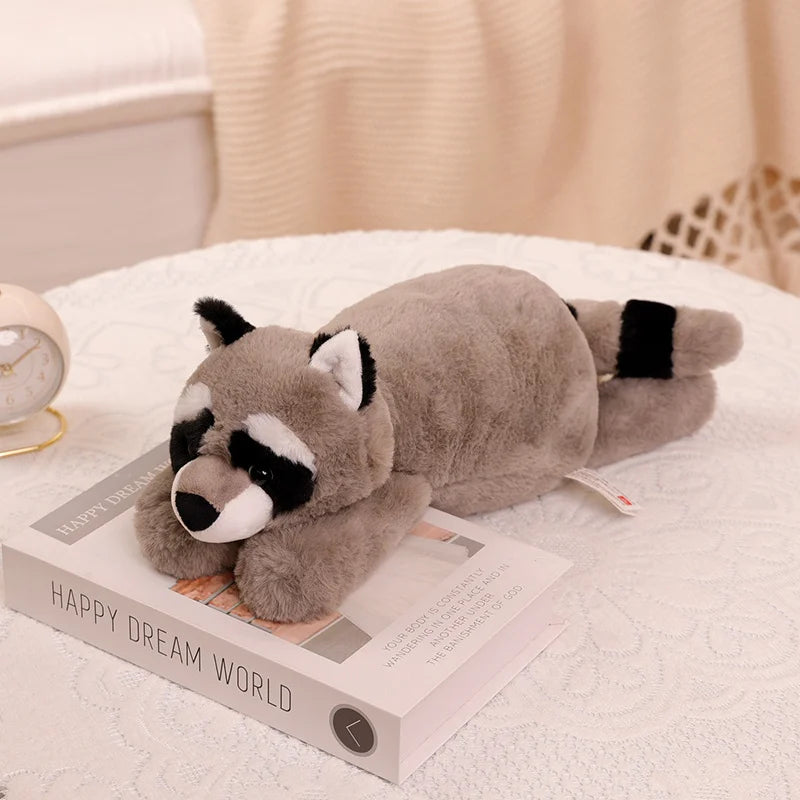 Peluche XXL – Renard / Raton / Paresseux / Crocodile