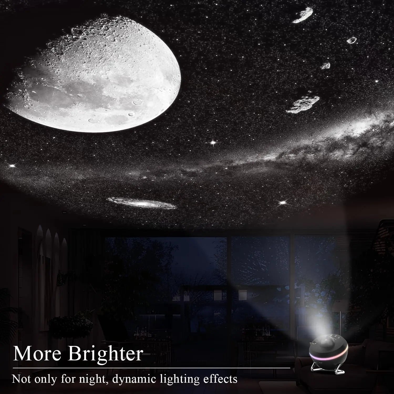 Projecteur Galaxie 4K – Planétarium avec effet météores