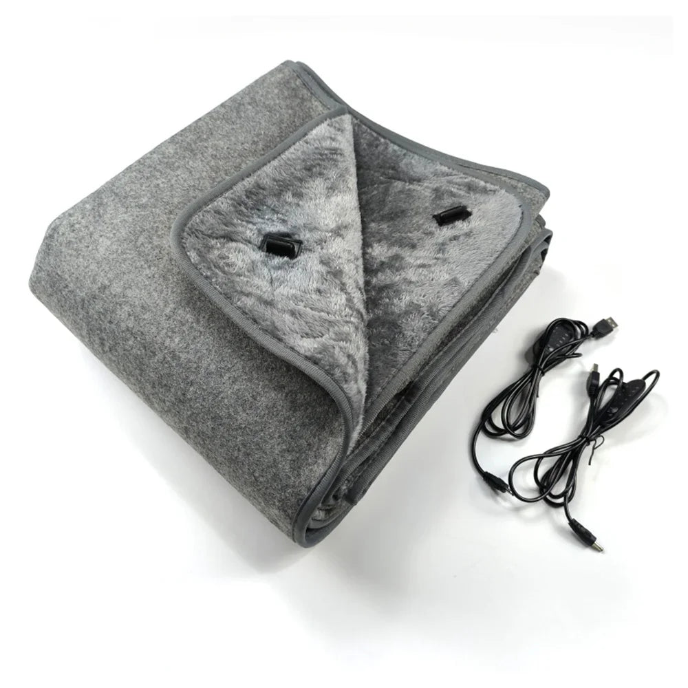 Couverture Chauffante USB – Douce, portable & sécurisée