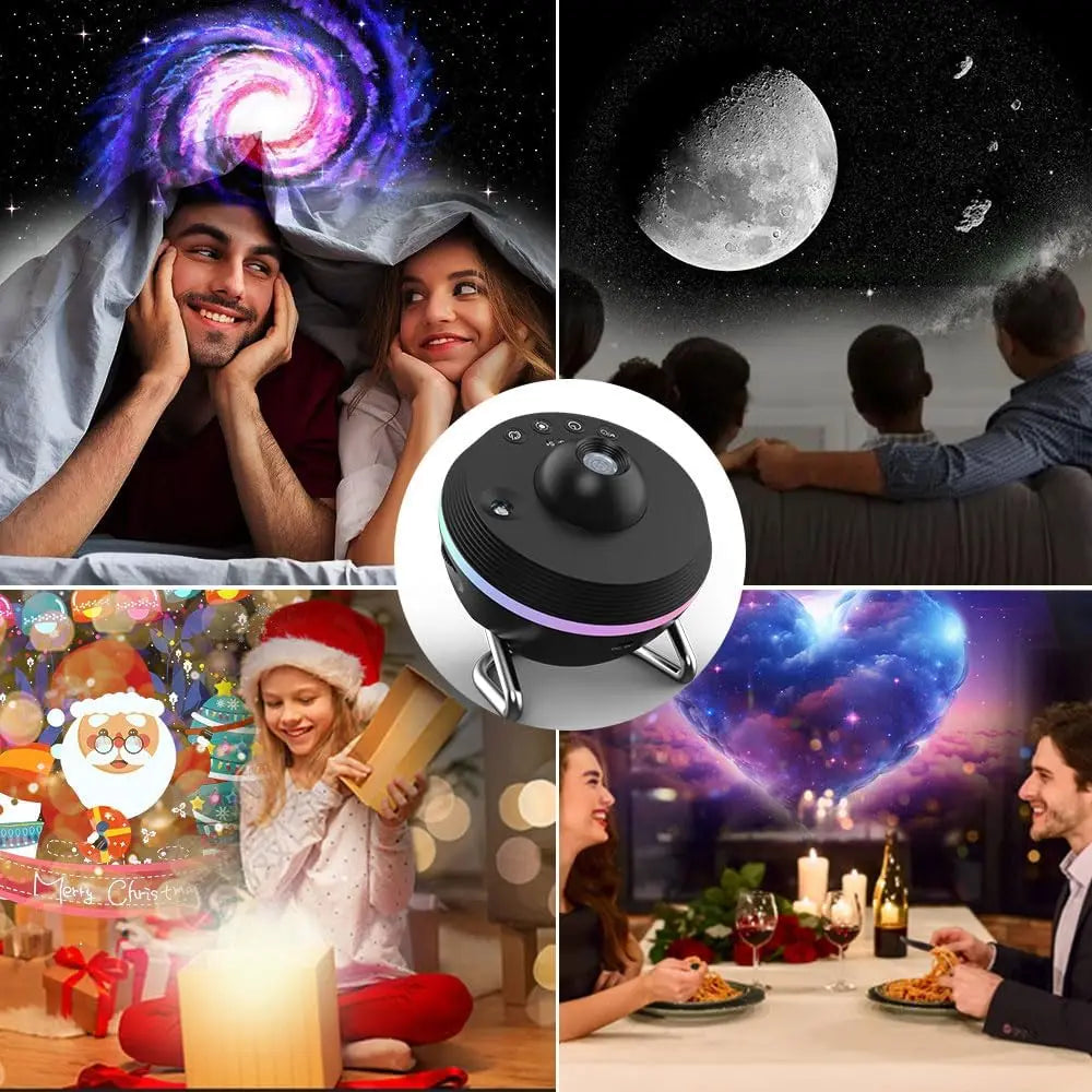 Projecteur Galaxie 4K – Planétarium avec effet météores