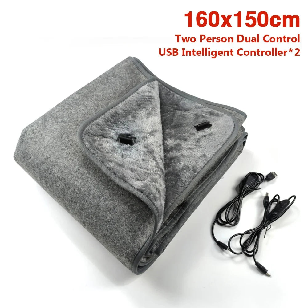 Couverture Chauffante USB – Douce, portable & sécurisée
