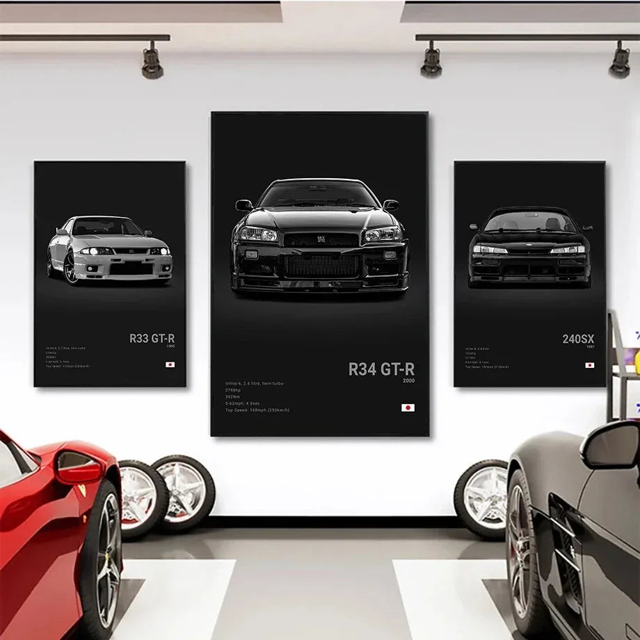 Tableau décoratif – Voitures de collection