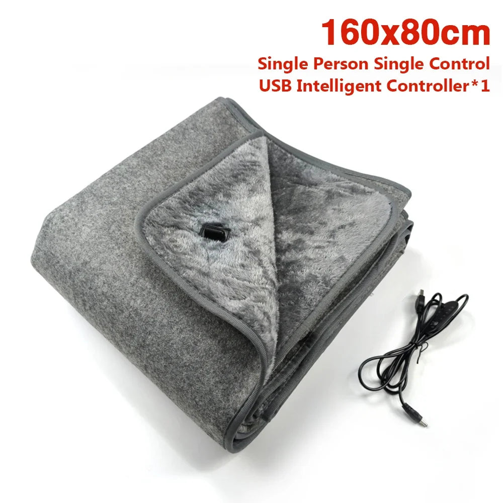 Couverture Chauffante USB – Douce, portable & sécurisée