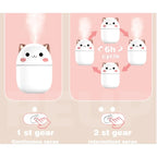Humidificateur d’air “Chaton” – Diffuseur & Purificateur