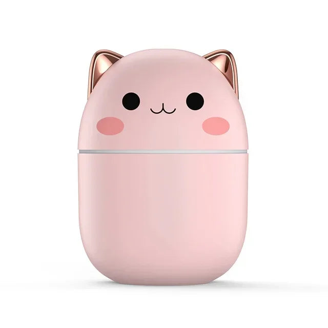 Humidificateur d’air “Chaton” – Diffuseur & Purificateur