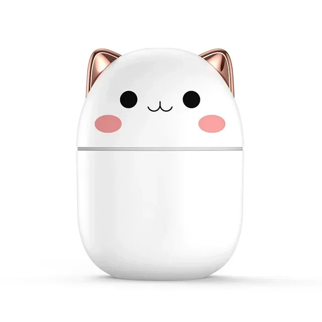 Humidificateur d’air “Chaton” – Diffuseur & Purificateur
